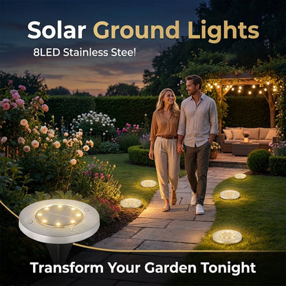 LumaVibe — Solar Gartenleuchten Set | 1+1 GRATIS