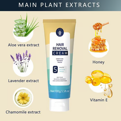 SilkenEase — Sanfte Haarentfernung Creme | 1+1 GRATIS