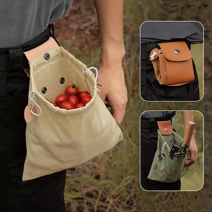 TravelCanvas  - Faltbare Gürteltasche aus Canvas | 1+1 GRATIS
