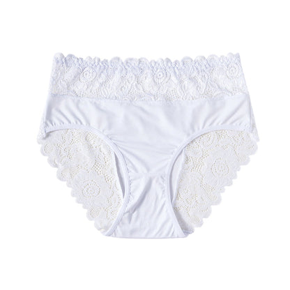 Aura — Weiche Atmungsaktive Spitzenslips | 1+1 GRATIS