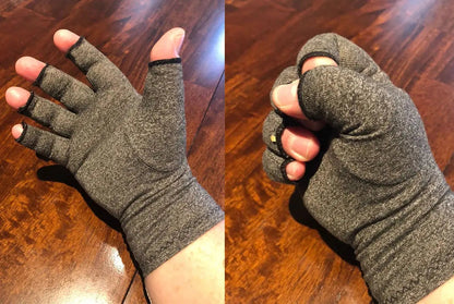 Clara — Fingerlose schmerzlindernde Handschuhe | 1+1 GRATIS