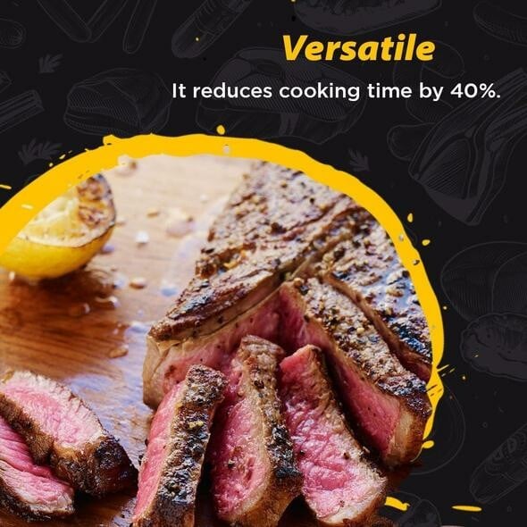 TenderPro™ – Fleischklopfer-Nadel aus Edelstahl | 1+1 GRATIS