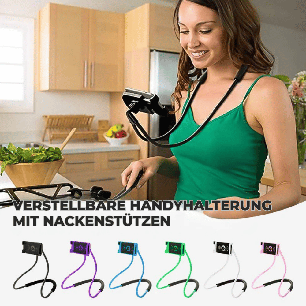 FlexiView – Freihändige Nackenhalterung | 1+1 GRATIS