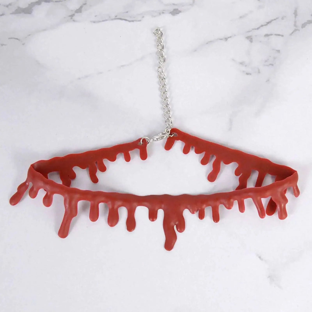 Blutchoker Halloween | Dripping-Effekt & Sofort-Tragefertig