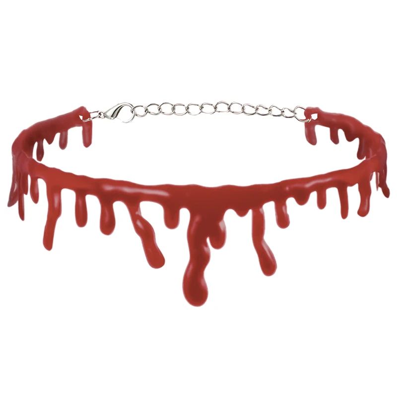 Blutchoker Halloween | Dripping-Effekt & Sofort-Tragefertig 7