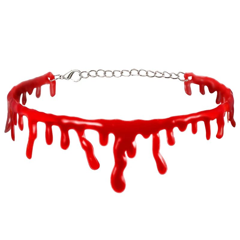 Blutchoker Halloween | Dripping-Effekt & Sofort-Tragefertig 8