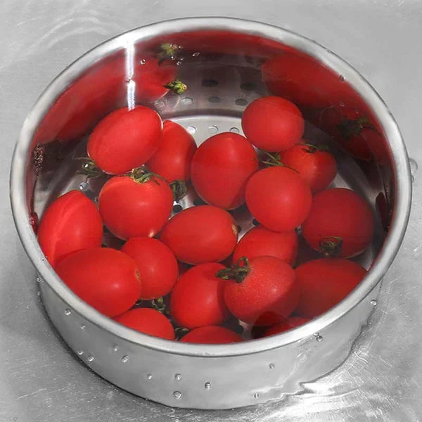 Edelstahl-Spülbecken-Sieb | Abflussfilter im Schwan-Design | SinkStrainer