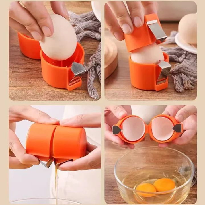 EggCracker™ | Effizienter Eierschalenöffner und -trenner [1+1 Gratis]