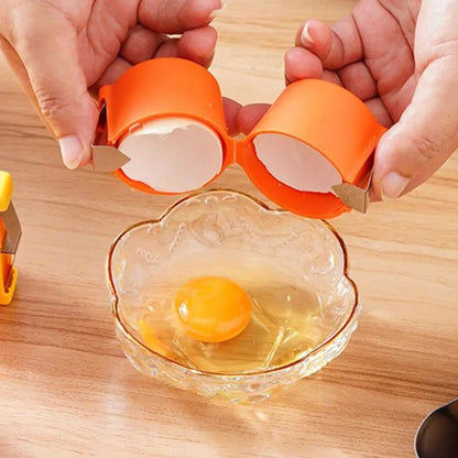 EggCracker™ | Effizienter Eierschalenöffner und -trenner [1+1 Gratis]