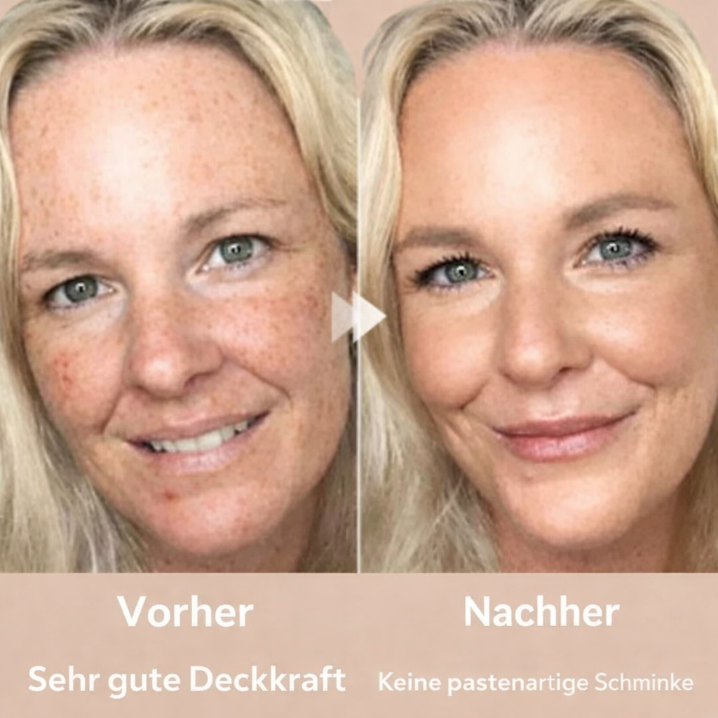 Foundation-Stick | Faltenglättende 2-in-1-Abdeckung | Farbangepasster | PerfectBlend