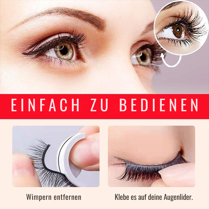 LashEase™ – Selbstklebende Wimpern in 3 Sekunden ohne Kleber | 1+1 GRATIS