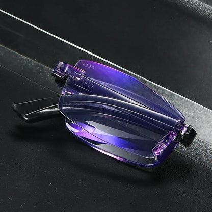 Lesebrille Multifokal Randlos | Anti-Blaulicht | Nah- und Fernsicht | Sightora