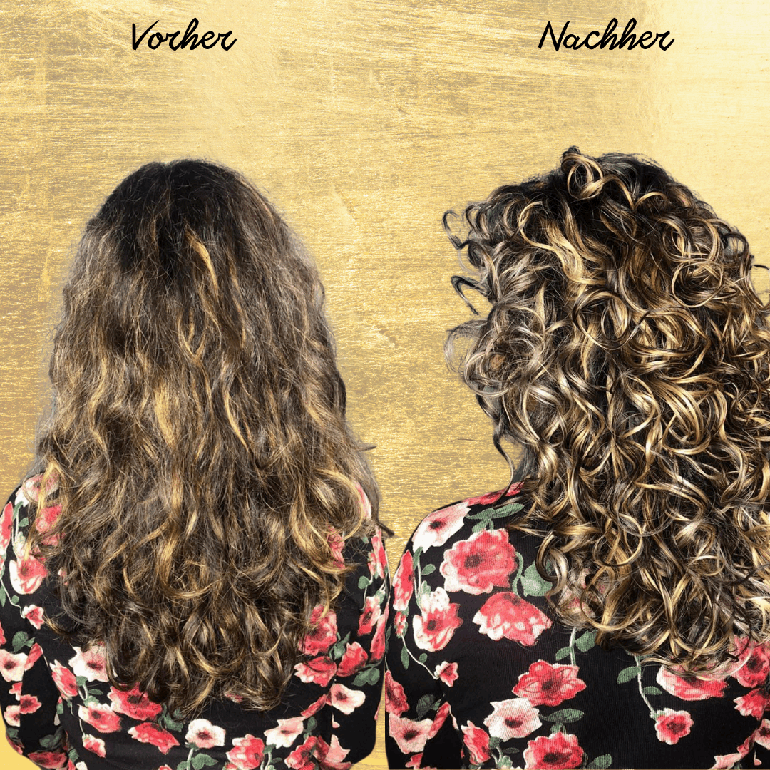 Locken-Serum für lockiges Haar | Mit Argan-, Jojoba- und Macadamiaöl | Definierte Locken, weniger Frizz und mehr Glanz