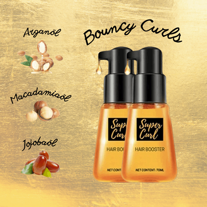 Locken-Serum für lockiges Haar | Mit Argan-, Jojoba- und Macadamiaöl | Definierte Locken, weniger Frizz und mehr Glanz
