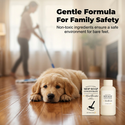 Mopp-Seifenkonzentrat | Streifenfreier Glanz | pH-neutral und Sanft | ShineNest