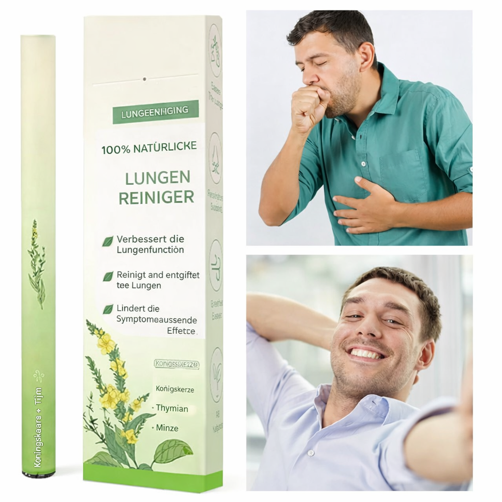 Nikotinfreier Lungenreiniger | Frische Atmung | Kräuterdiffusor  | PureLung
