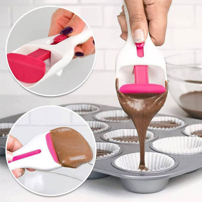 BakeMaster™ – Teigportionierer und -mischer für Klumpen | 1+1 GRATIS