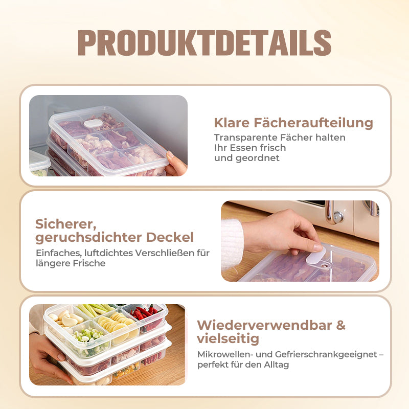 FreshBox – Wiederverwendbare Lebensmittelbehälter | 1+2 GRATIS