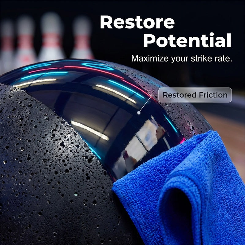 Professioneller Bowlingballreiniger Frischt Grip Auf | Sprühen & Wischen | BallBright
