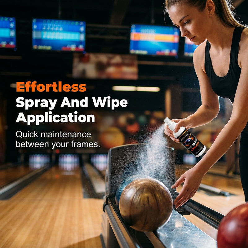 Professioneller Bowlingballreiniger Frischt Grip Auf | Sprühen & Wischen | BallBright