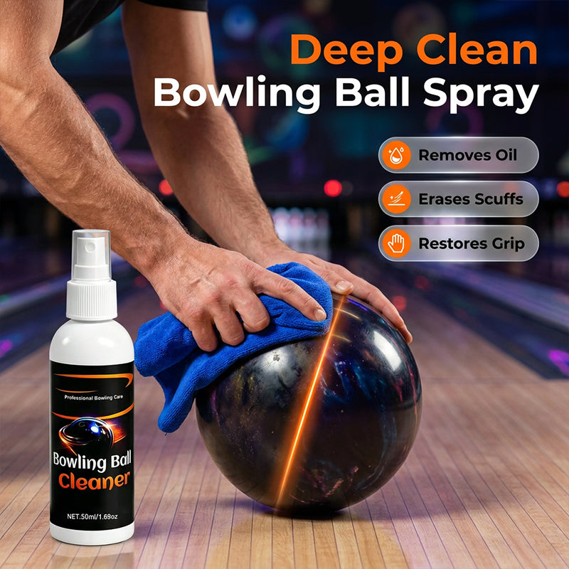Professioneller Bowlingballreiniger Frischt Grip Auf | Sprühen & Wischen | BallBright