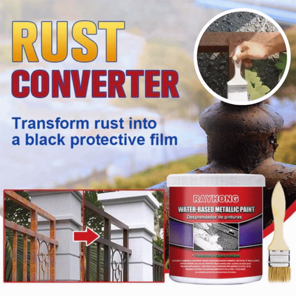 Rostentferner Oxidkonverter Wasserbasis | Stahl & Eisen | Langzeitschutz | IronSeal
