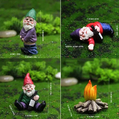 TipsyGnomes™ – Die lustigen, betrunkenen Gartenzwerge | 1+1 GRATIS