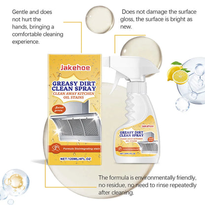 GreaseOff Pro™ – Kraftvolles Küchen-Öl- & Fettentferner-Spray 120ml | 1+1 GRATIS