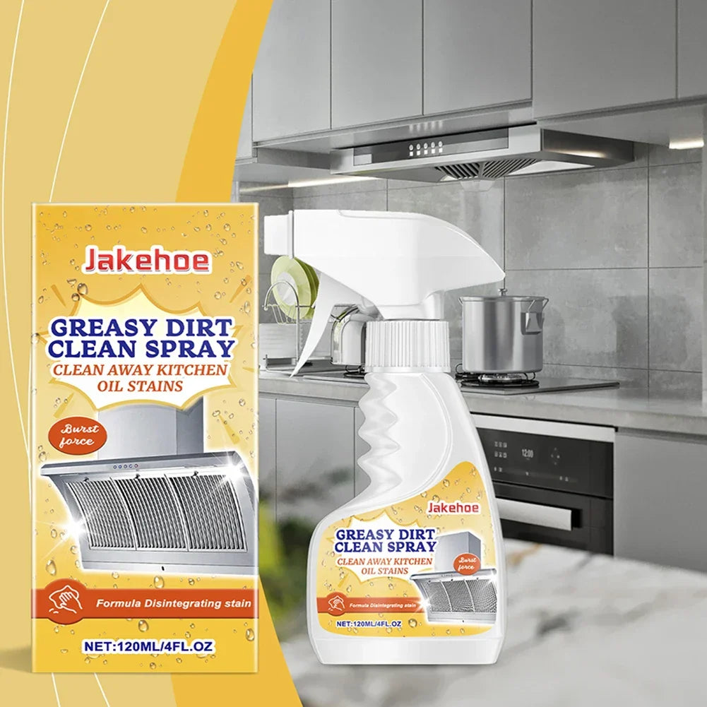 GreaseOff Pro™ – Kraftvolles Küchen-Öl- & Fettentferner-Spray 120ml | 1+1 GRATIS