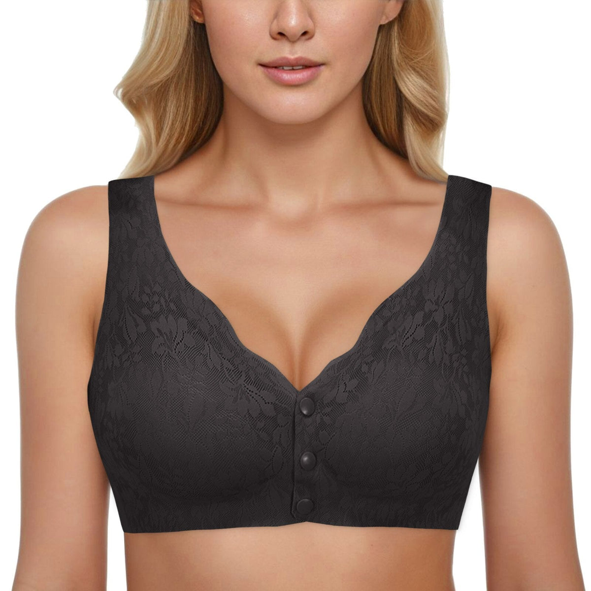 1+1 GRATIS | Lace Stretch Button For Comfy Bra™