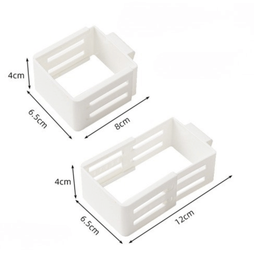 CrispEdge — Kühlschrank-Trenner für perfekte Ordnung  8 Stück | 1+1 GRATIS