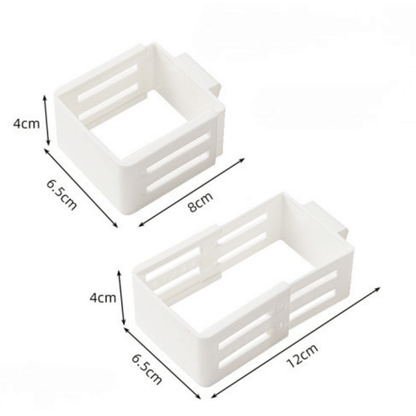 CrispEdge — Kühlschrank-Trenner für perfekte Ordnung  8 Stück | 1+1 GRATIS