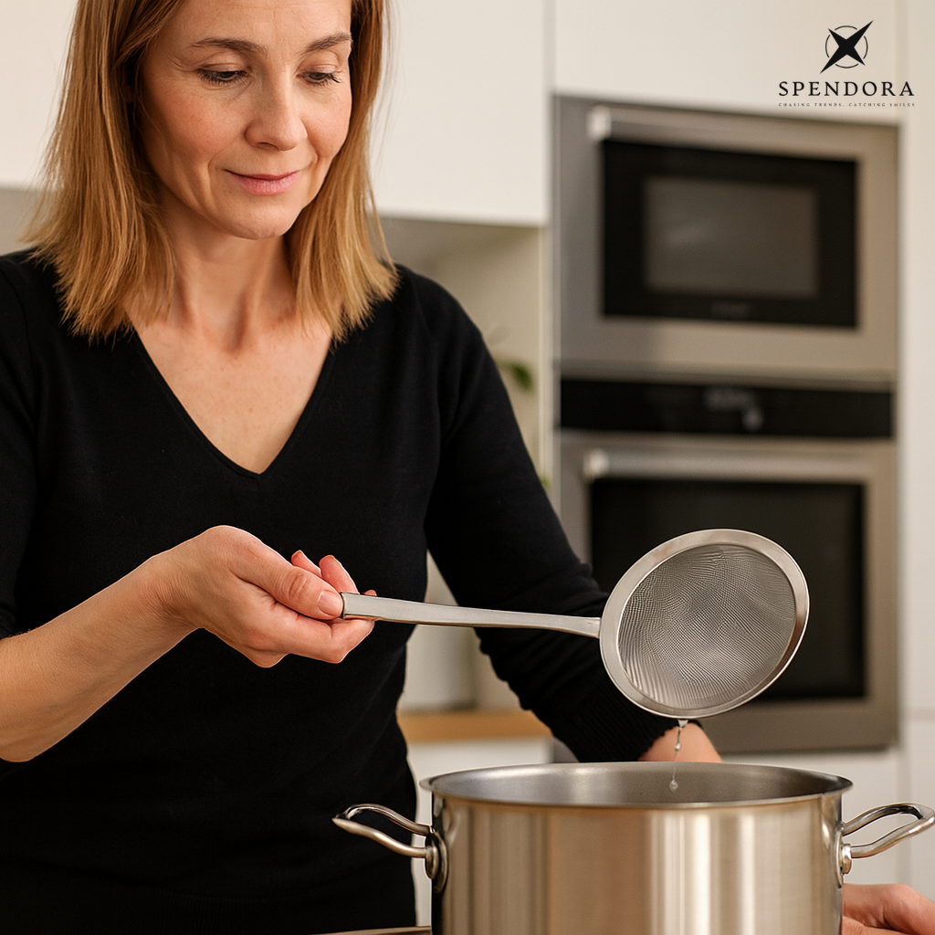 CookEase – Edelstahl Filterlöffel | 1+2 GRATIS