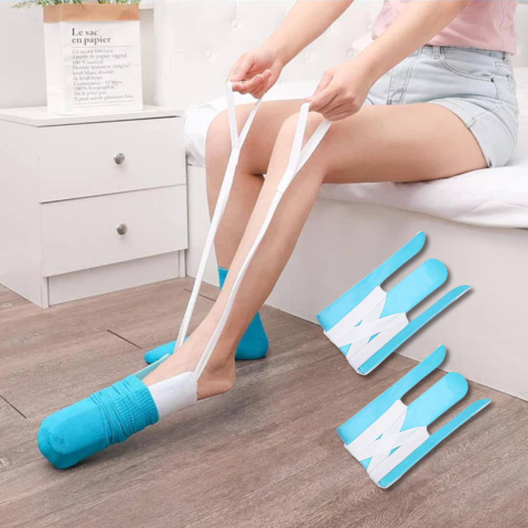 SockSlide – Die einfache Lösung zum Anziehen von Socken | 1+1 GRATIS
