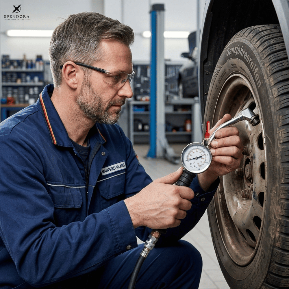 TirePulse — Präzise Reifenpumpe | 1+1 FREE