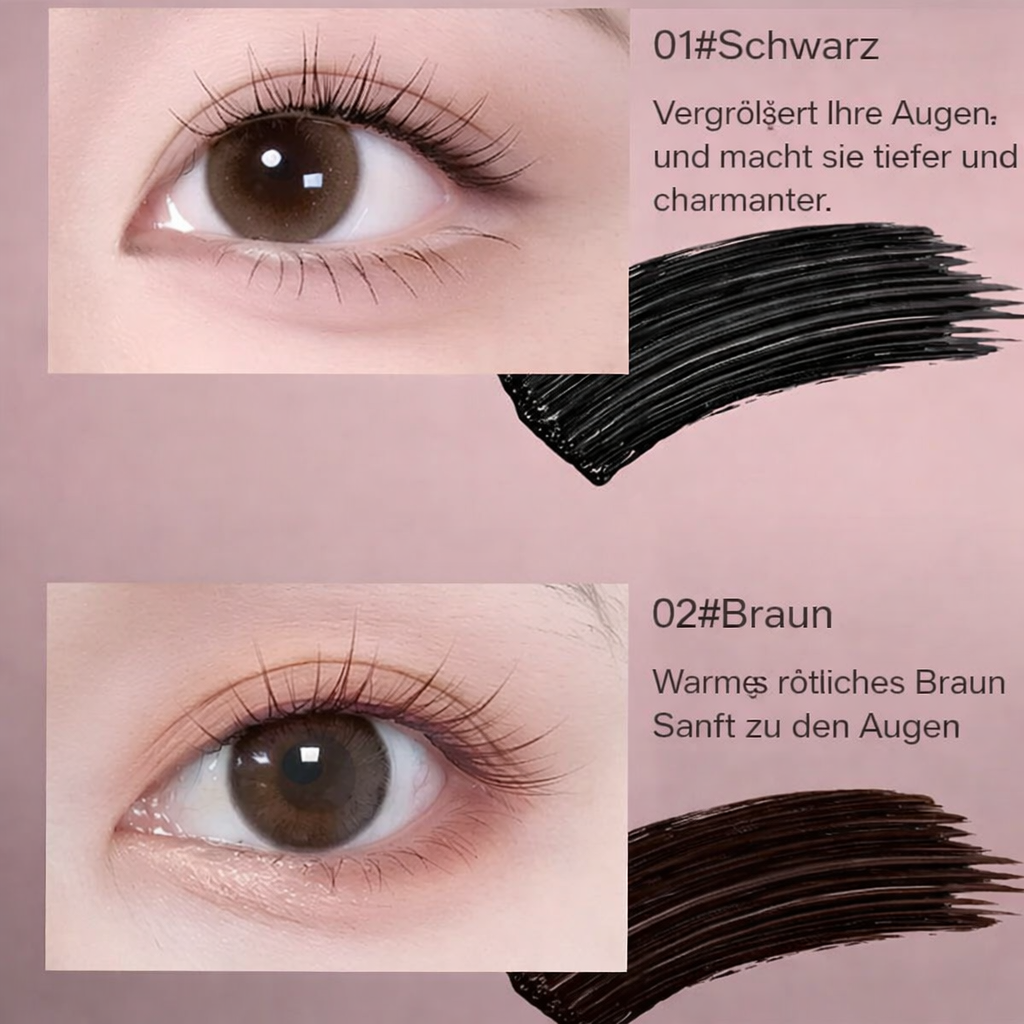 Wasserfeste Mascara | Länge Volumen | Wischfest Klumpenfrei | LashÉlan