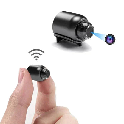 WiFi Sicherheitskamera Mini 2er Set | 1080p Full HD, Nachtsicht bis 10 m | Bewegungsmelder, Magnethalterung, ohne Router