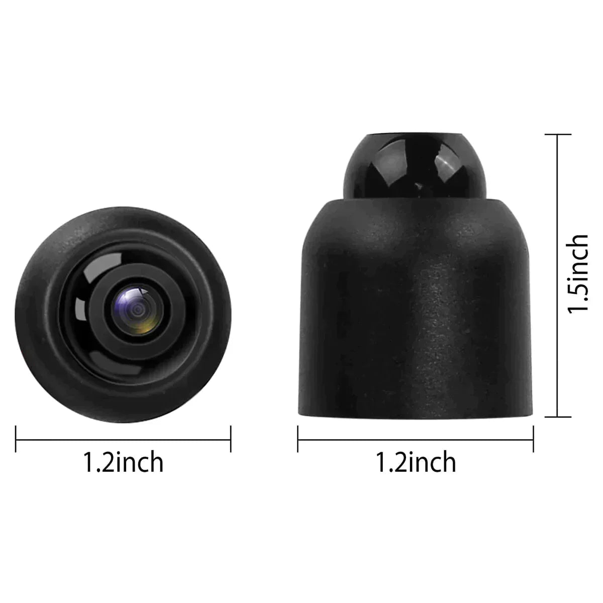 WiFi Sicherheitskamera Mini 2er Set | 1080p Full HD, Nachtsicht bis 10 m | Bewegungsmelder, Magnethalterung, ohne Router