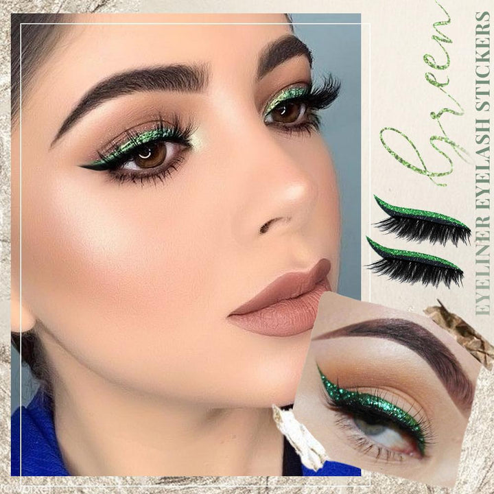 Wiederverwendbare Glitter Eyeliner Wimpernaufkleber | 1+1 GRATIS