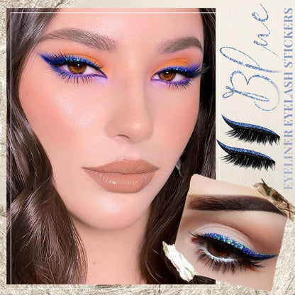 Wiederverwendbare Glitter Eyeliner Wimpernaufkleber | 1+1 GRATIS
