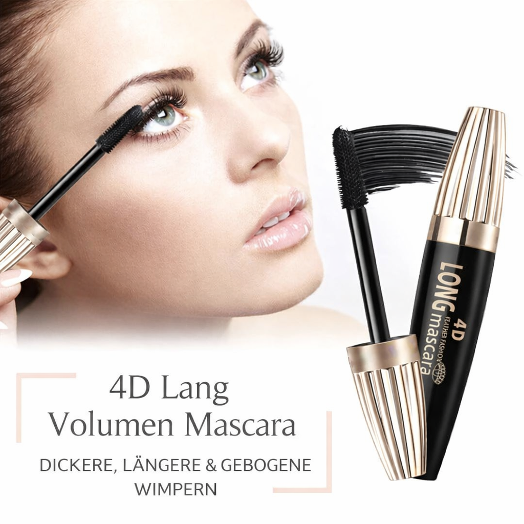 Wimpernverlängerung Mascara | Sofort mehr Länge & Volumen | Faser-Formel | BushaLash