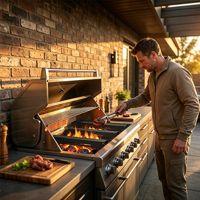 HeatMaster — Verstellbarer Grill-Hitzeschild | 1+1 GRATIS