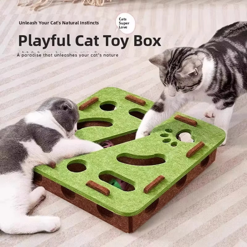 FelineMaze Puzzle — Entfache spielerische Jagdfreude | 1+1 GRATIS