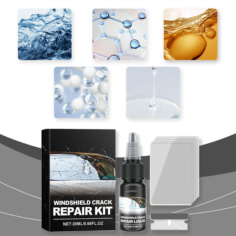 ClearShield Fix — Windschutzscheiben Reparaturset | 1+1 GRATIS