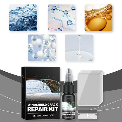 ClearShield Fix — Windschutzscheiben Reparaturset | 1+1 GRATIS
