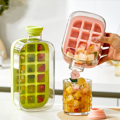 Press-To-Cold Eiswürfelform & Wasserkocher | 1+1 GRATIS
