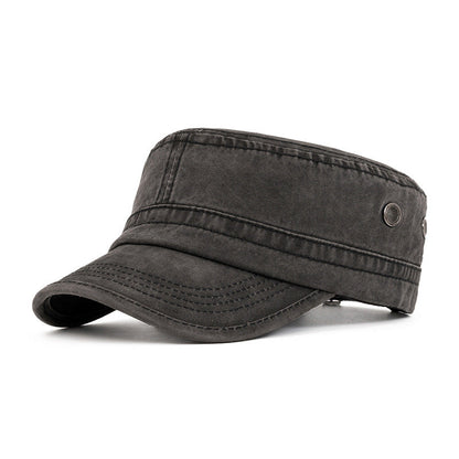 Hunter — Militärische Flat Cap | 1+1 GRATIS