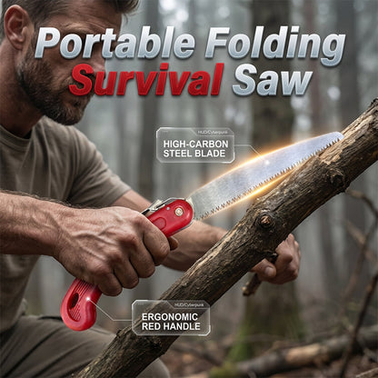 IronClaw — Faltbare Survival-Säge | 1+1 GRATIS