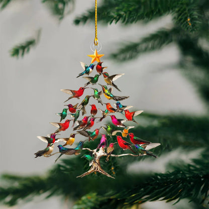 Winterly – Kolibri 2D Acryl-Weihnachtsornament | 1+2 GRATIS