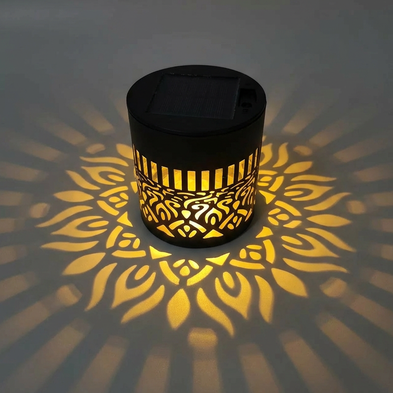 LumaHalo — Mandala Solarleuchte Außen | 1+1 GRATIS